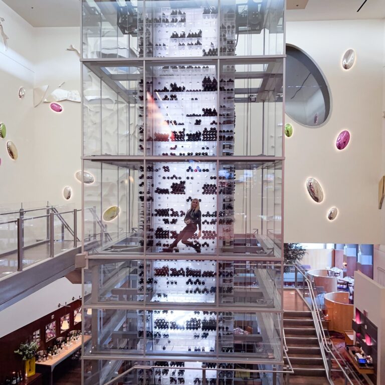 Aureole Las Vegas Is Home To The World’s Tallest Wine Rack