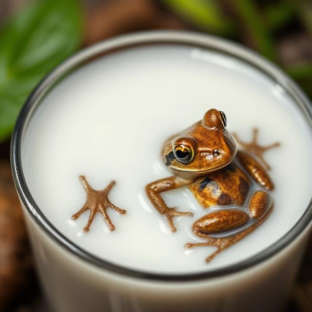 Humans Used To Put Live Frogs Into Milk To Keep It Fresh
