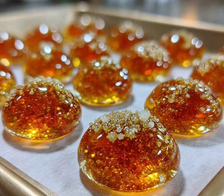 Honey Bourbon Ice Nectar Drops