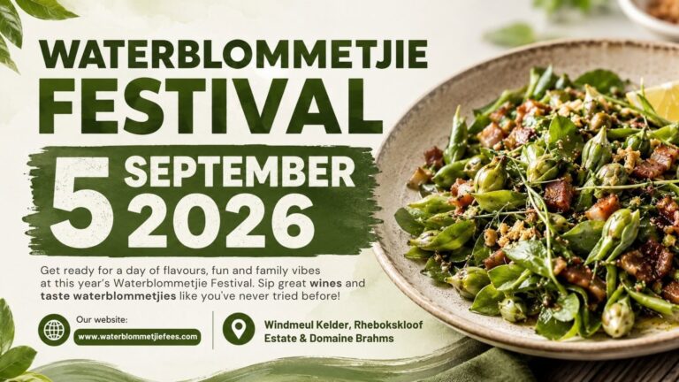 Ring In Spring At The Waterblommetjie Festival 2026