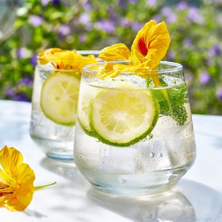 18 Types Of Drinks You Can Garnish With Edible Flowers